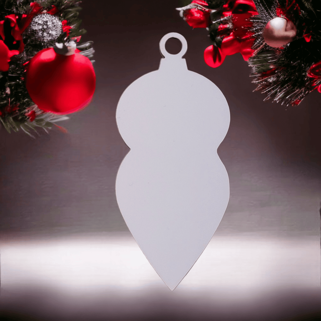 Acorn Shaped Sublimation Christmas Ornament Blanks