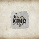 Kindness and Empowerment Frayed Sublimation Hat Patches - Designodeal