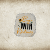 Kindness and Empowerment Frayed Sublimation Hat Patches - Designodeal