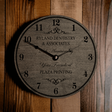 Load image into Gallery viewer, Personalized Business Anniversary Clock

