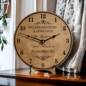 Personalized Business Anniversary Clock