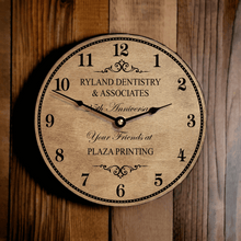 Load image into Gallery viewer, Personalized Business Anniversary Clock
