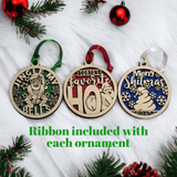 Funny Naughty Christmas Ornaments