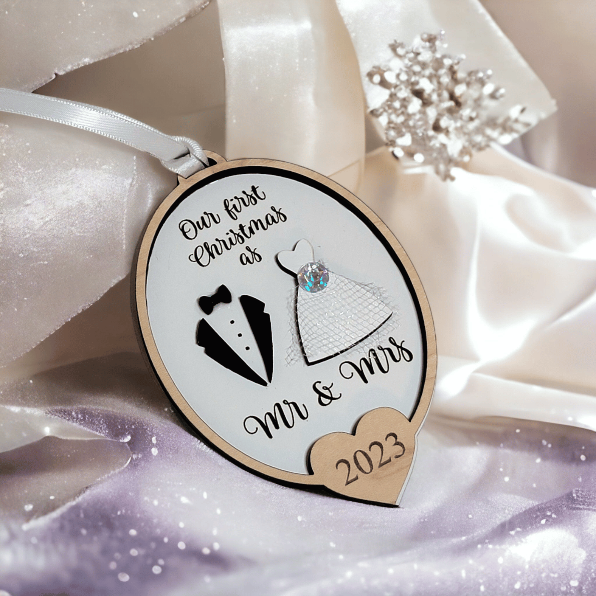 First Christmas Married Ornament 2023