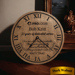 Personalized Employee Retirement Clock