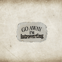 Load image into Gallery viewer, Sarcastic and funny sayings sublimated on white frayed hat patches
