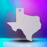 Texas Sublimation Ornament Blanks