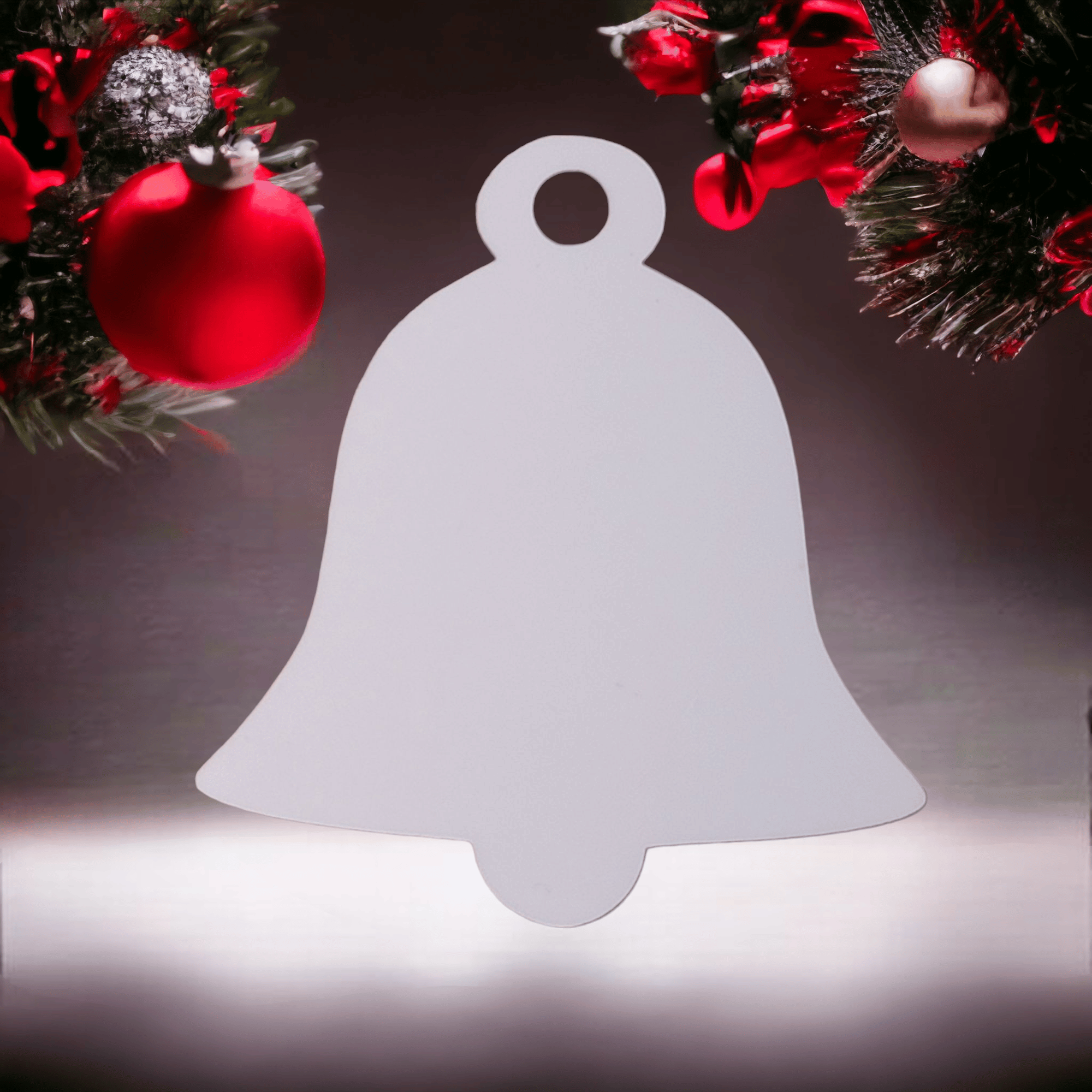 Christmas Bell Sublimation Ornament Blanks