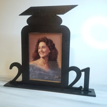 Load image into Gallery viewer, 2021 Graduation 5x7 Photo Frame SVG Laser Digital Download Files - Designodeal
