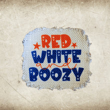 Load image into Gallery viewer, 4th of July Patriotic Frayed Sublimation Hat Patches - Designodeal
