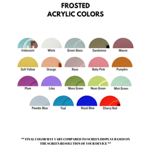 Load image into Gallery viewer, Acrylic Social Media Watermark for Small Business - Designodeal
