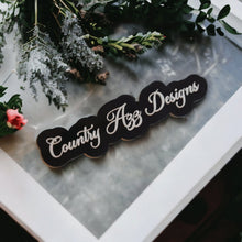 Load image into Gallery viewer, Acrylic Social Media Watermark for Small Business - Designodeal
