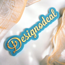 Load image into Gallery viewer, Acrylic Social Media Watermark for Small Business - Designodeal
