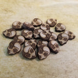 Alien Wood Stud Earring Blanks and Wood Confetti - Designodeal