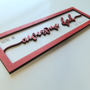 Awesome Dad Keep That Shit Up Sign Gift SVG Bundle Laser Digital Download Files - Designodeal