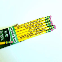 Load image into Gallery viewer, Back to School Personalized Inspirational Saying Pencils for Kids - Designodeal

