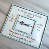 Blessed Mother Proverbs 31 Sign SVG Digital Download Files - Designodeal