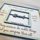 Blessed Mother Proverbs 31 Sign SVG Digital Download Files - Designodeal