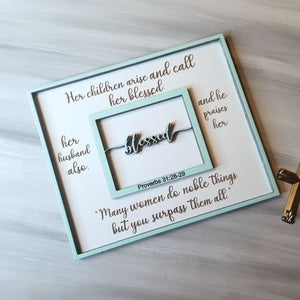 Blessed Mother Proverbs 31 Sign SVG Digital Download Files - Designodeal