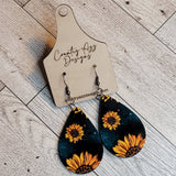 Business Branding Wood Earring Cards - Designodeal