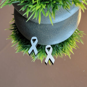 Cancer Awareness Sublimation Earring Blanks ~ Multiple Sizes - Designodeal