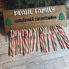 Load image into Gallery viewer, Candy Cane Christmas Countdown Advent Calendar Digital File Only - Designodeal

