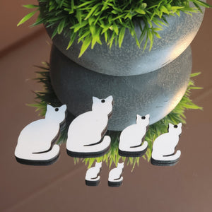 Cat Sublimation Earring Blanks ~ Multiple Sizes - Designodeal