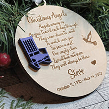 Load image into Gallery viewer, Christmas Angels In Heaven Memorial Ornament - Designodeal
