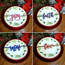 Load image into Gallery viewer, Christmas Plate Words Digital File Only - Designodeal
