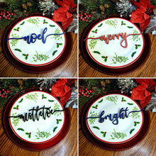 Load image into Gallery viewer, Christmas Plate Words Digital File Only - Designodeal
