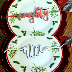 Christmas Plate Words Digital File Only - Designodeal