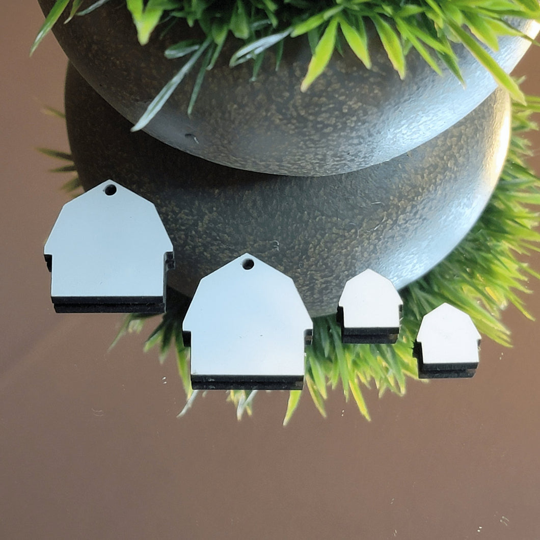 Country Barn Sublimation Earring Blanks ~ Multiple Sizes - Designodeal