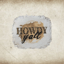 Load image into Gallery viewer, Country Style Frayed Sublimation Hat Patches - Designodeal

