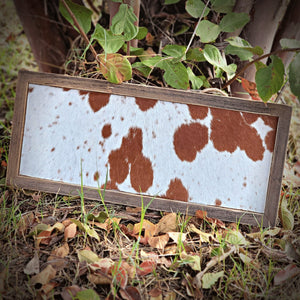 Cowhide Branding Ceremony Sign - Designodeal