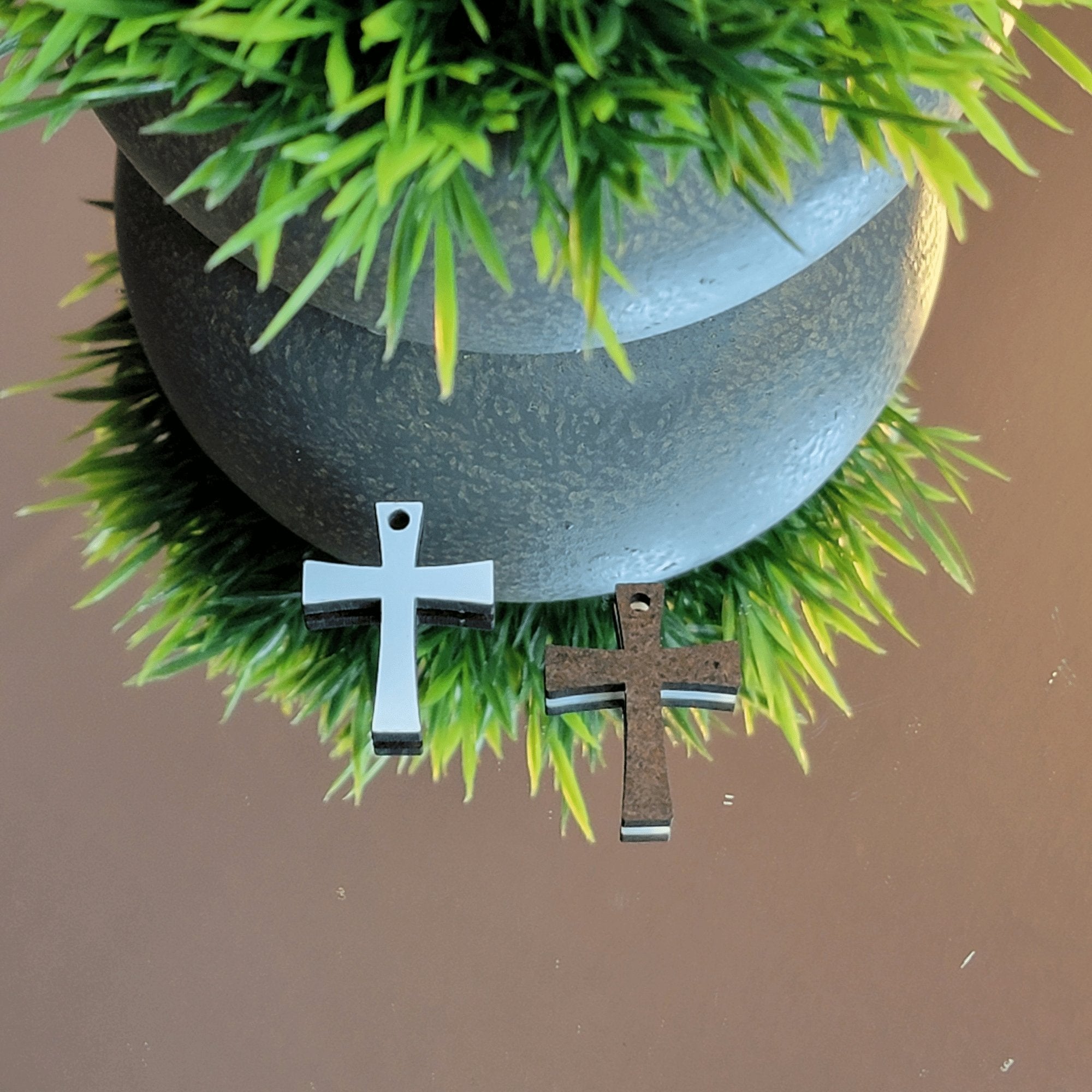 Cross Sublimation Earring Blanks ~ Multiple Sizes - Designodeal