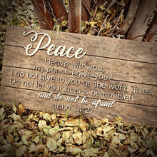 Load image into Gallery viewer, Custom Bible Verse Pallet Wood Sign - Designodeal
