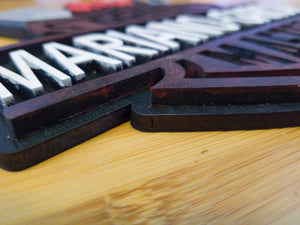 Custom Engraved GRILL MASTER Sign With Backer - Designodeal