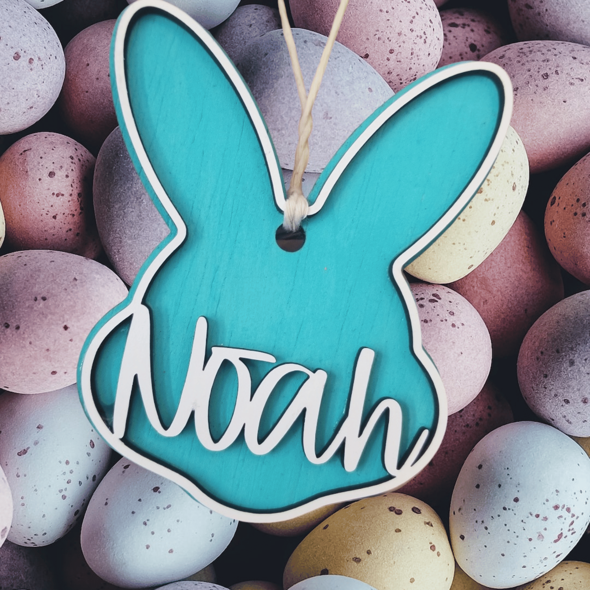 Personalized Easter Basket Wood Name Tags