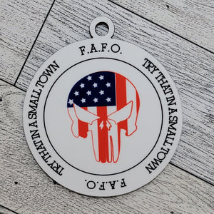 FAFO - Try That In A Small Town Christmas Ornament - Designodeal