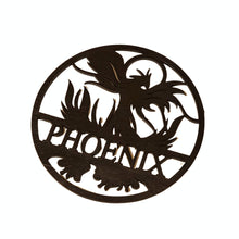 Load image into Gallery viewer, Fantasy Series Round Name Sign With Backer - Designodeal
