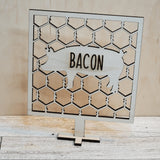 Farm Animal Chicken Wire Tiered Tray Signs - Designodeal