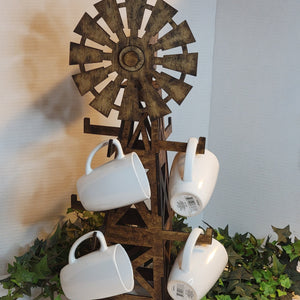 Farmhouse Windmill Coffee Cup Holder - Designodeal