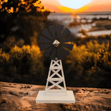 Farmhouse Windmill Decor Stand - Designodeal