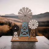 Farmhouse Windmill Decor Stand - Designodeal