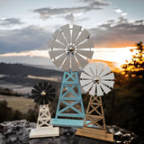 Farmhouse Windmill Decor Stand - Designodeal