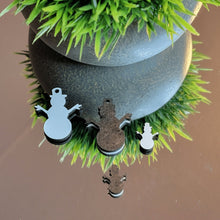 Load image into Gallery viewer, Frosty the Snowman Sublimation Earring Blanks ~ Multiple Sizes - Designodeal
