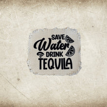 Load image into Gallery viewer, Funny Drinking Sayings Frayed Sublimation Hat Patches - Designodeal
