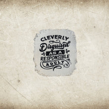 Load image into Gallery viewer, Funny Sayings Frayed Sublimation Hat Patches - Designodeal
