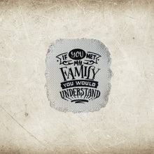 Load image into Gallery viewer, Funny Sayings Frayed Sublimation Hat Patches - Designodeal
