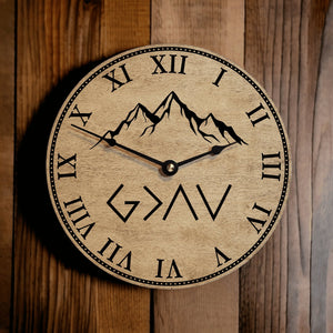 God Is Greater Than The Highs and Lows Clock - Designodeal